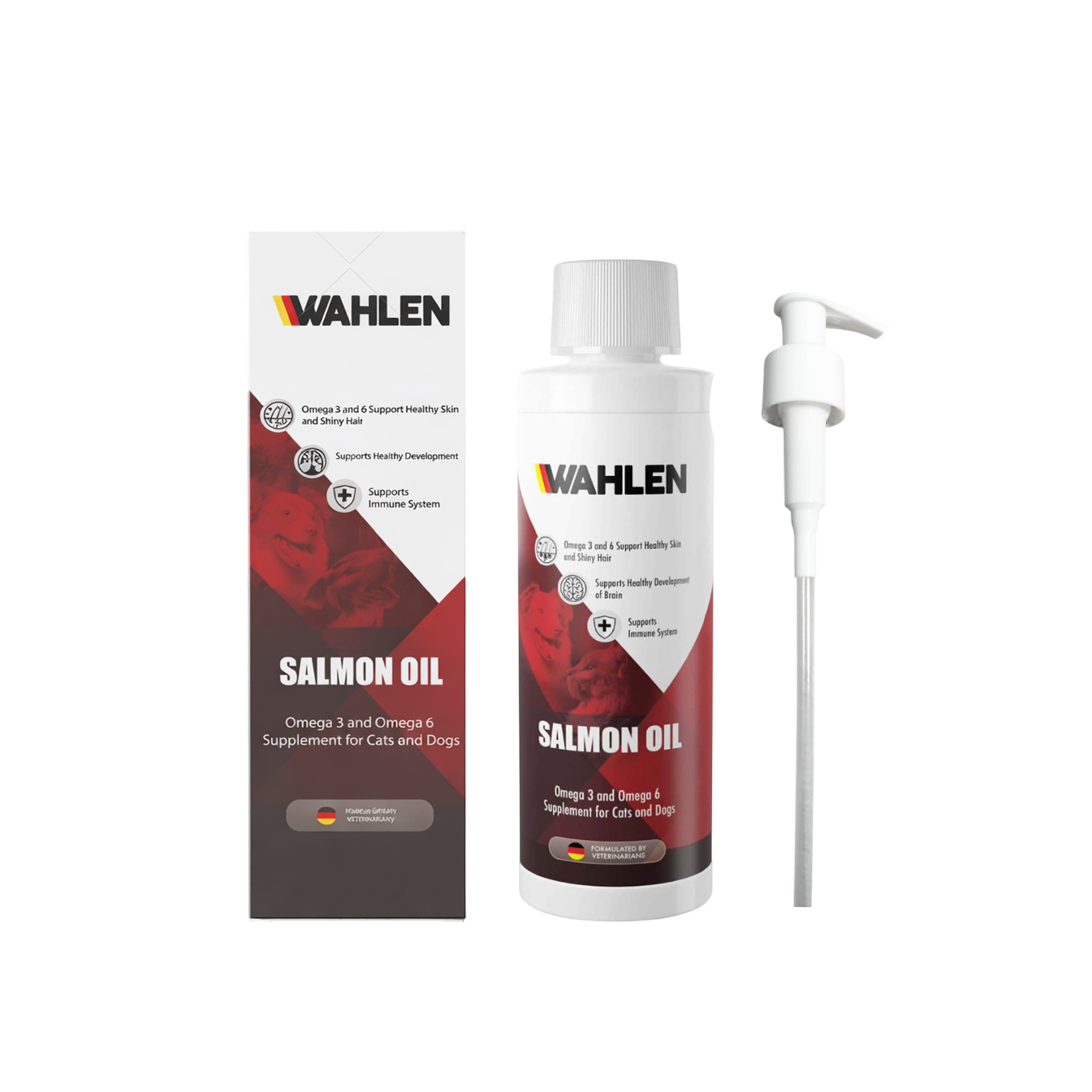 Wahlen Salmon Oil Cats And Dogs (250ml) — image 1