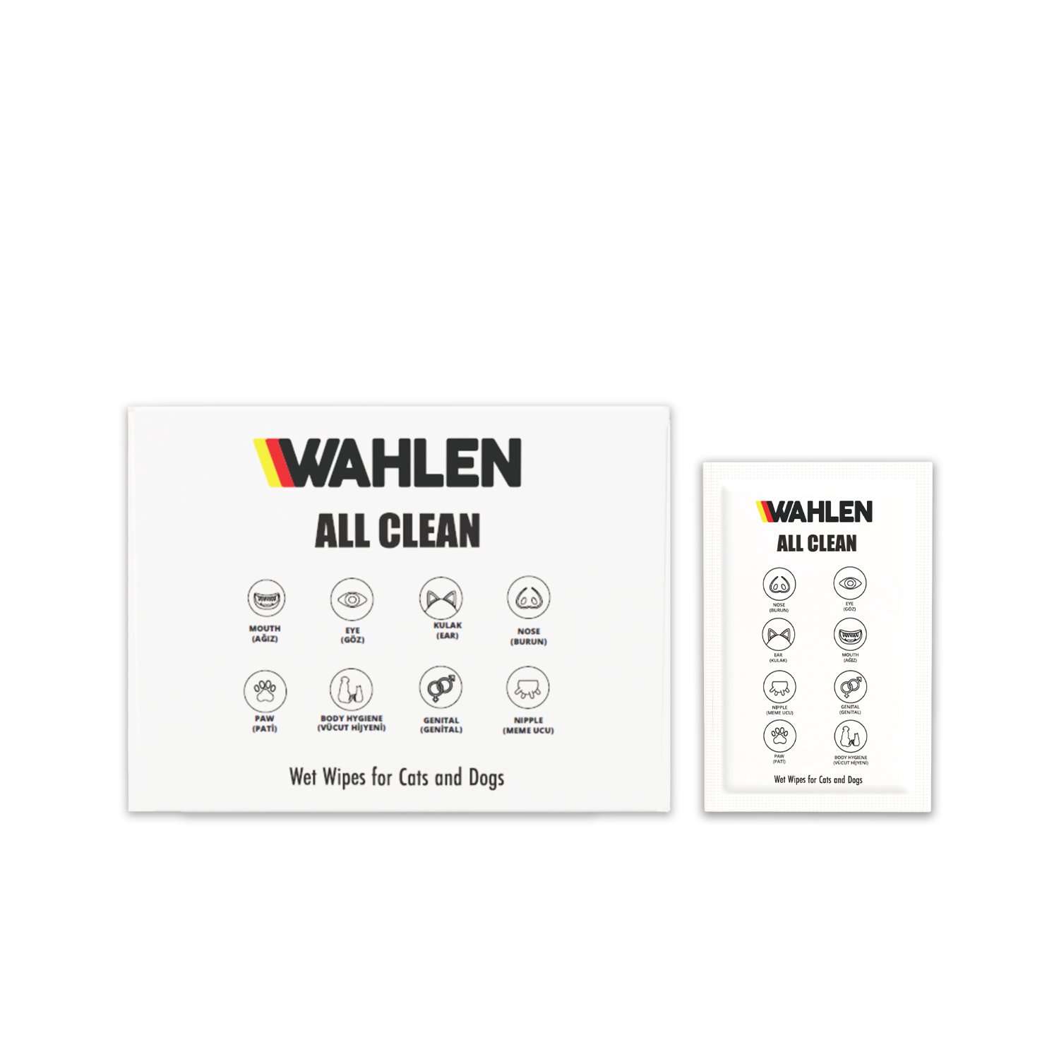 Wahlen All Clean 50pk (Nano Silver Wipes) — image 1