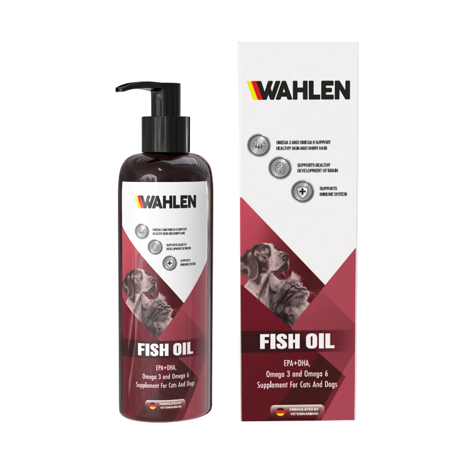 Wahlen Fish Oil Cats And Dogs 200 мл — image 1