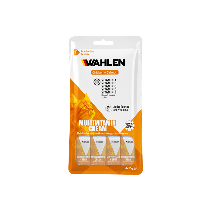Wahlen Multivitamin كريمة القطط 4 قطع — image 1